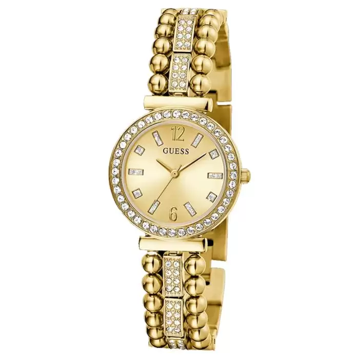 SKU-59896 / GUESS Gala Crystals Gold Stainless Steel Bracelet