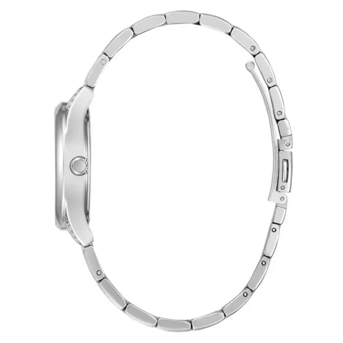 SKU-59897 / GUESS Mini Aura Crystals Silver Stainless Steel Bracelet