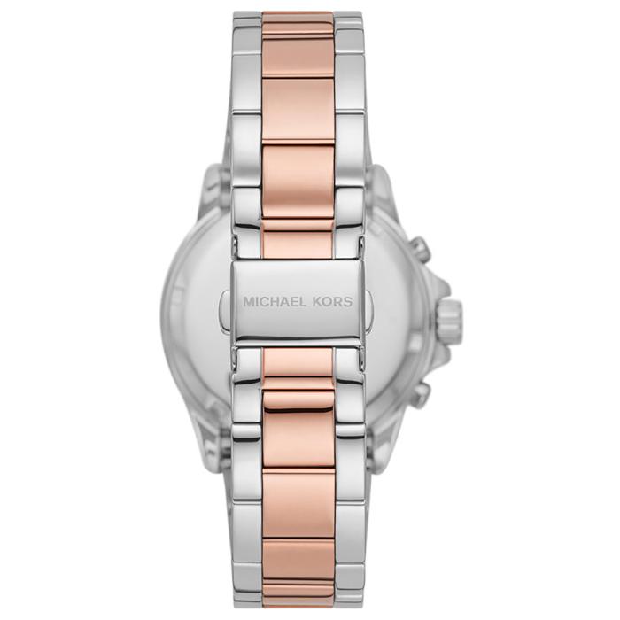 SKU-59978 / MICHAEL KORS Everest Crystals Chronograph Two Tone Stainless Steel Bracelet