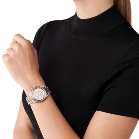 Γυναικείο Ρολόι MICHAEL KORS Everest με Δίχρωμο Μπρασελέ από Ανοξείδωτο Ατσάλι | MK7214 SKU-59978