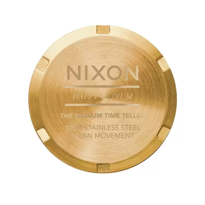SKU-59871 / NIXON The Medium Time Teller Gold Stainless Steel Bracelet