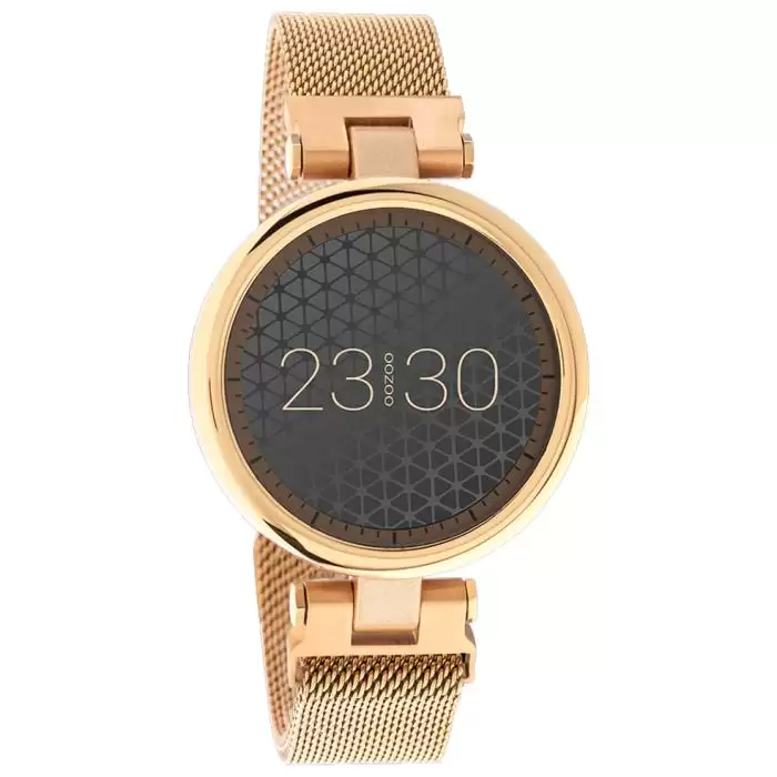 SKU-59193 / OOZOO Smartwatch Rose Gold Metal Bracelet