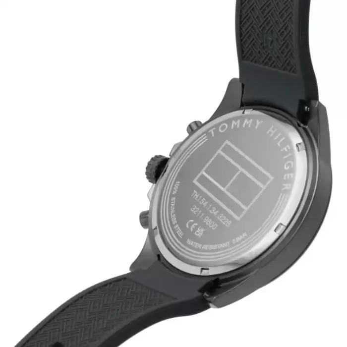 Ρολόι Ανδρικό TOMMY HILFIGER Max με Μαύρο Λουράκι | 1791971 SKU-59202