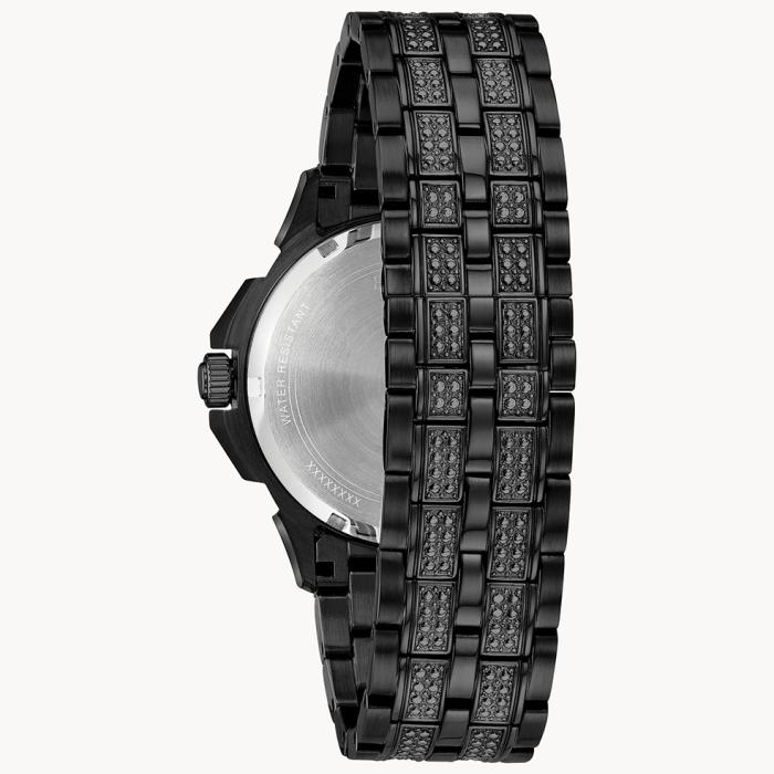 SKU-60941 / BULOVA Crystal Octava Black Stainless Steel Bracelet