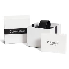 Ανδρικό Ρολόι CALVIN KLEIN Gauge με Ασημί Μπρασελέ από Ανοξείδωτο Ατσάλι | 25200063 SKU-60257