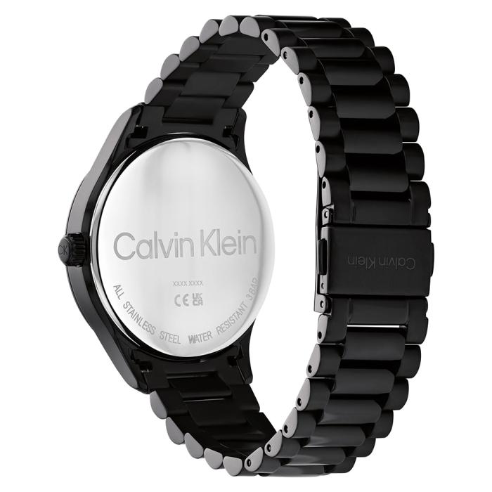 SKU-60262 / CALVIN KLEIN Iconic Black Stainless Steel Bracelet