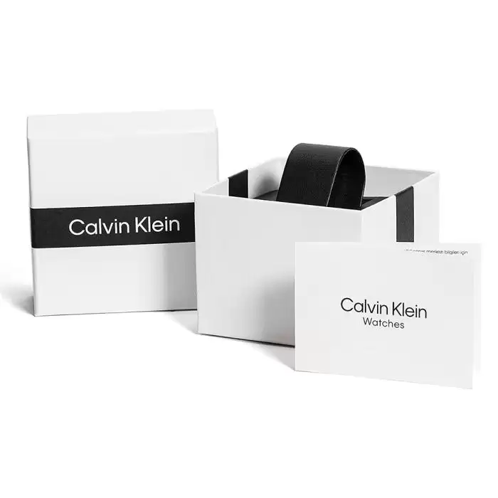 Ρολόι CALVIN KLEIN Iconic με Ασημί Μπρασελέ από Ανοξείδωτο Ατσάλι | 25200033 SKU-60266