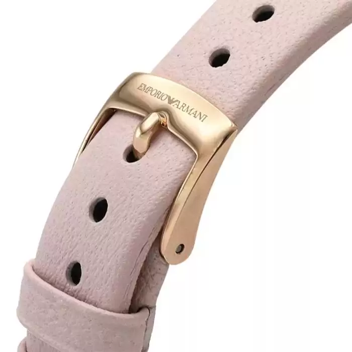 SKU-60205 / EMPORIO ARΜΑΝΙ Arianna Pink Leather Strap