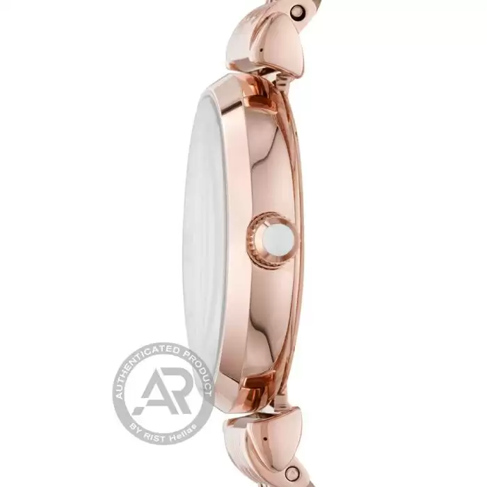 SKU-60206 / EMPORIO ARMANI Gianni T-Bar Crystals Rose Gold Stainless Steel Bracelet