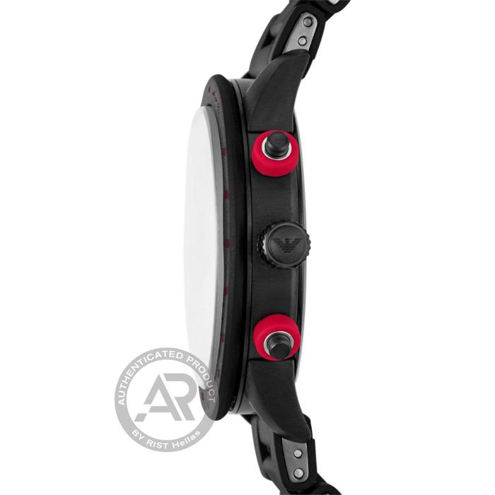 SKU-60209 / EMPORIO ARMANI Mario Black Stainless Steel Bracelet