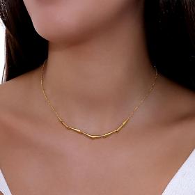 Γυναικείο Κολιέ Χρυσός Κ14 SKU-60649