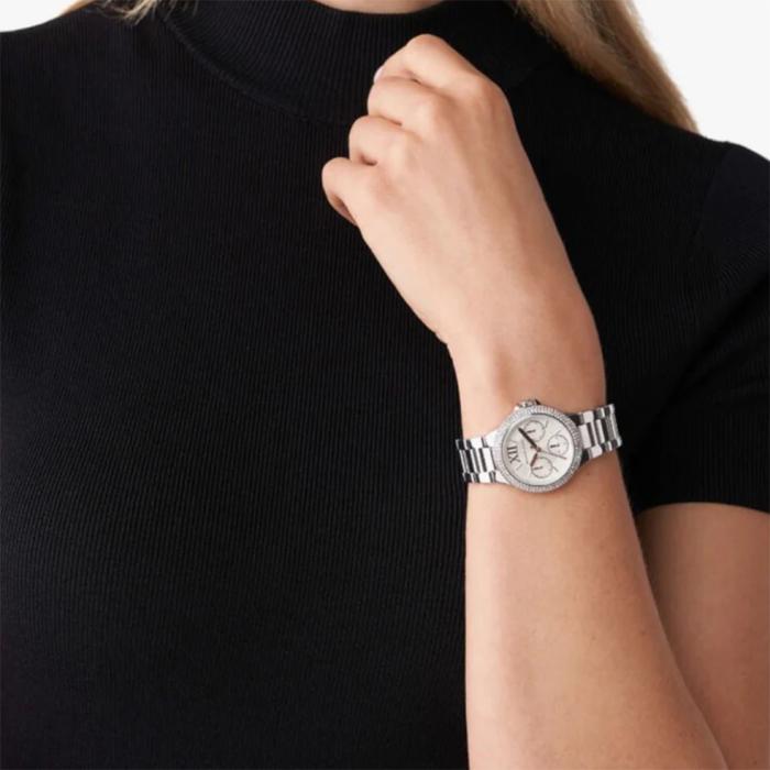 MICHAEL KORS Camille Crystals Silver Stainless Steel Bracelet
