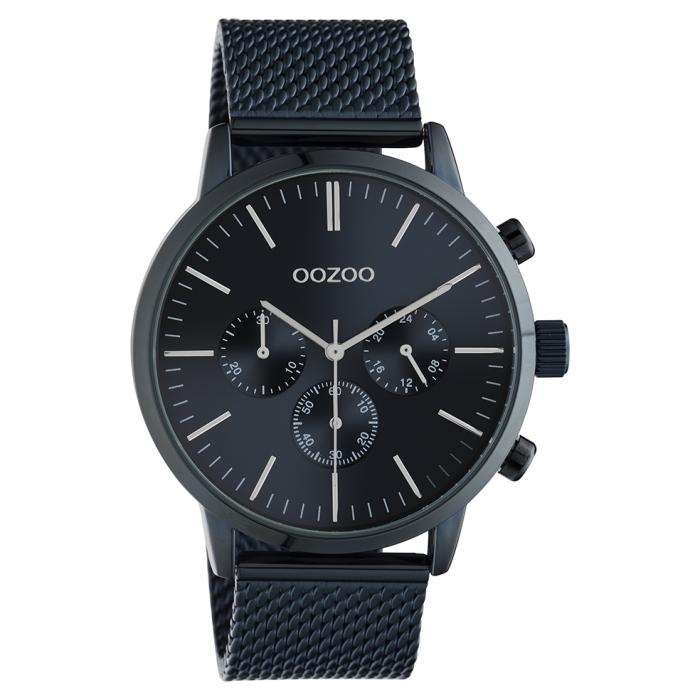 SKU-60102 / OOZOO Timepieces Blue Metallic Bracelet