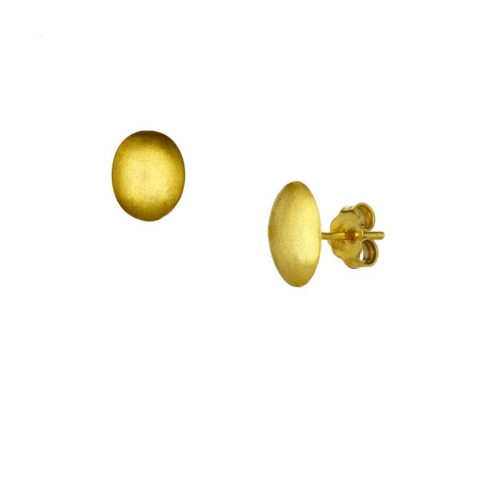 SKU-60660 / Σκουλαρίκια Καρφωτά Χρυσός Κ9