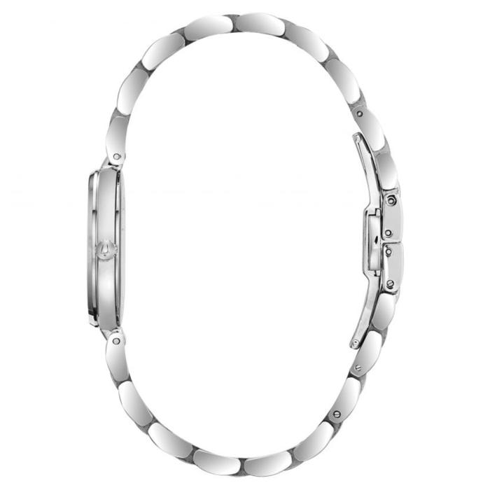 SKU-61898 / BULOVA Diamonds Silver Stainless Steel Bracelet