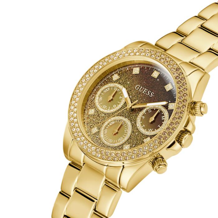 SKU-61669 / GUESS Sol Crystals Gold Stainless Steel Bracelet