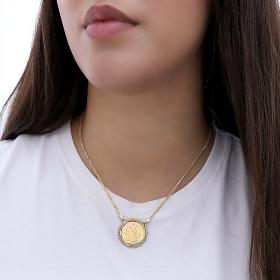 Κολιέ Λιροθήκη Χρυσός Κ14 SKU-61330