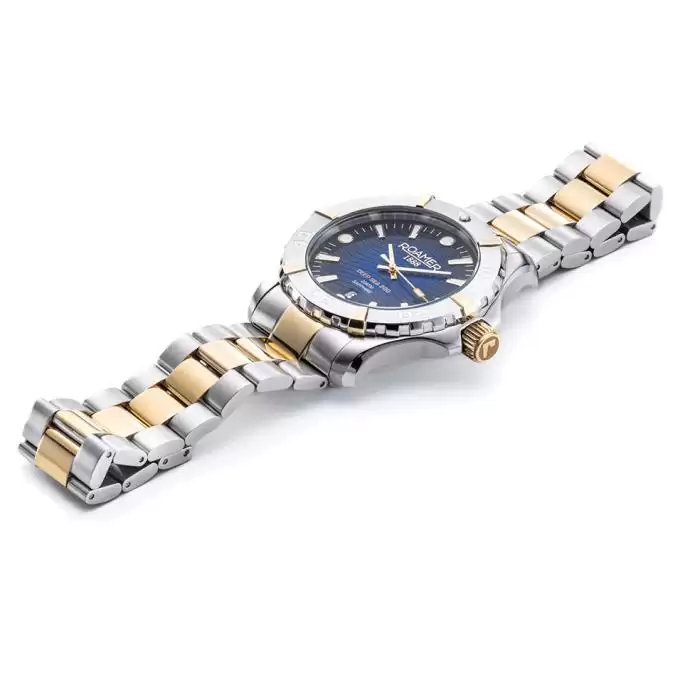 SKU-61755 / ROAMER Deep Sea 200 Two Tone Stainless Steel Bracelet