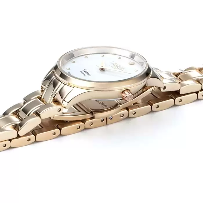ROAMER Venus Diamond Gold Stainless Steel Bracelet