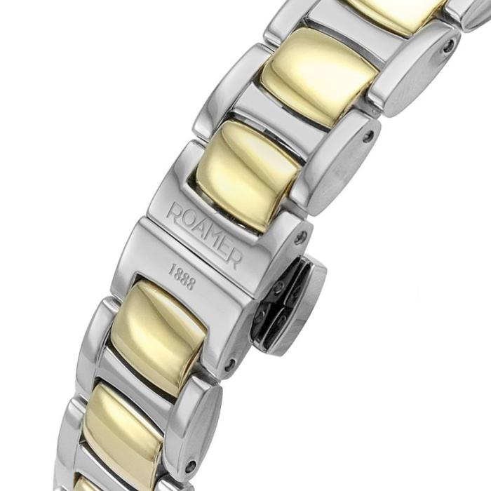 SKU-61785 / ROAMER Lady Mermaid Zircon Crystals Two Tone Stainless Steel Bracelet