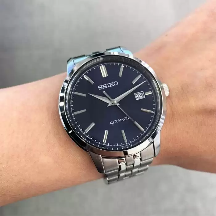 SEIKO Essentials Automatic Silver Stainless Steel Bracelet