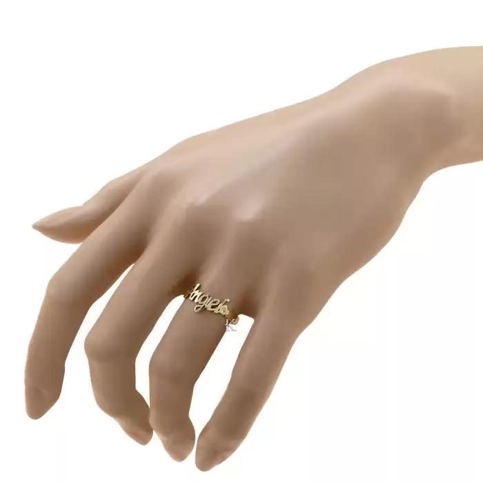 Δαχτυλίδι Angel Χρυσός Κ18 με Διαμάντια