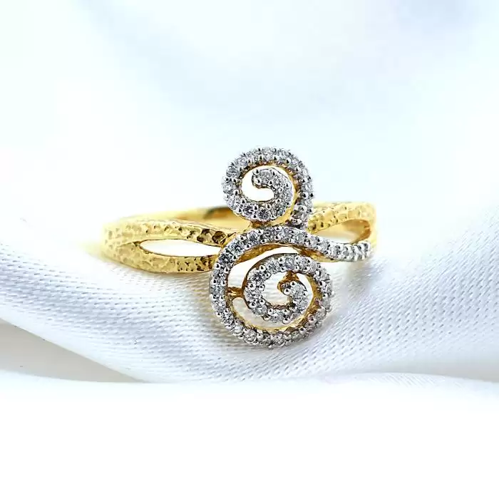 Δαχτυλίδι Χρυσός Κ18 με Διαμάντια
