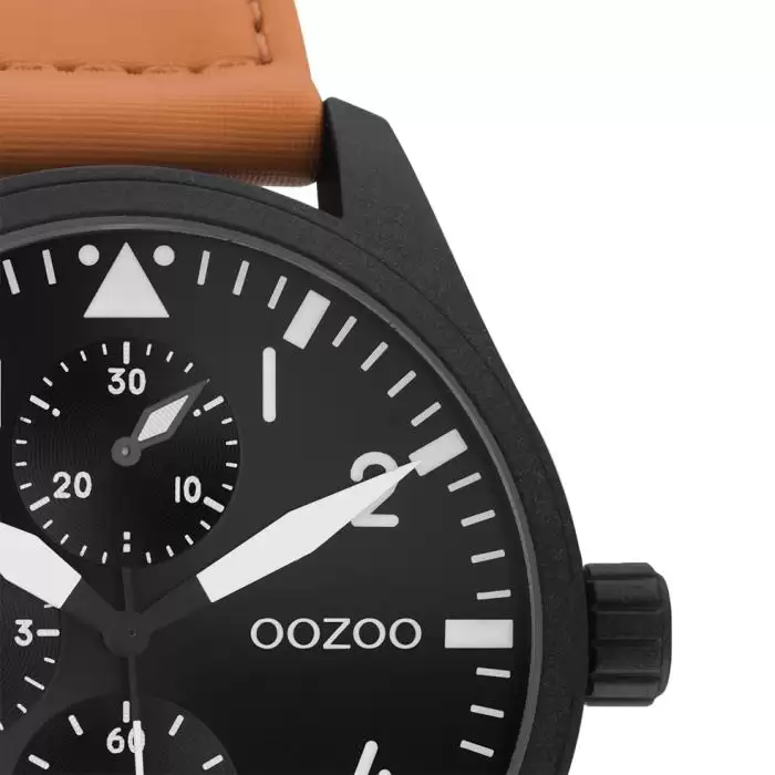 SKU-62147 / OOZOO Timepieces Brown Velcro Strap
