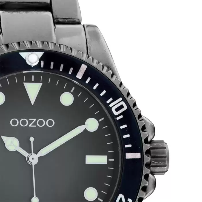 SKU-62238 / OOZOO Timepieces Silver Stainless Steel Bracelet