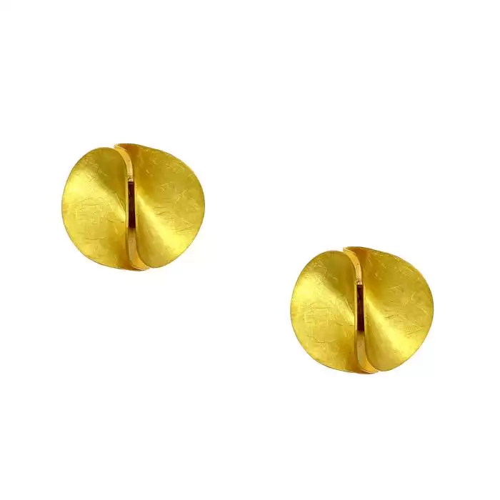 SKU-62819 / Σκουλαρίκια Καρφωτά Χρυσός Κ14