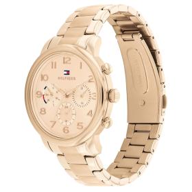 Γυναικείο Ρολόι TOMMY HILFIGER Isabel με Ρόζ Χρυσό Μπρασελέ από Ανοξείδωτο Ατσάλι | 1782526 SKU-62287