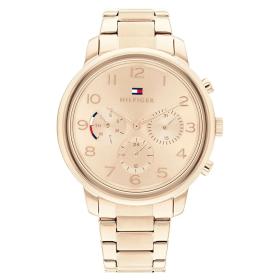 Γυναικείο Ρολόι TOMMY HILFIGER Isabel με Ρόζ Χρυσό Μπρασελέ από Ανοξείδωτο Ατσάλι | 1782526 SKU-62287