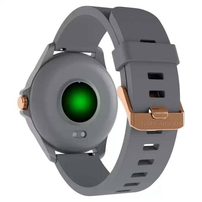 SKU-63886 / HARRY LIME Smartwatch Grey Silicone Strap 