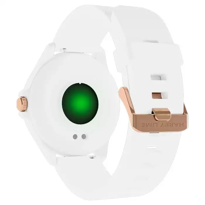 SKU-63950 / HARRY LIME Smartwatch White Silicone Strap 