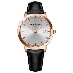 RAYMOND WEIL Geneve Toccata Black Leather Strap