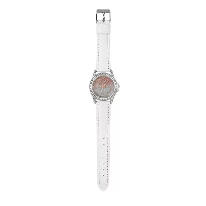 SKU-63862 / TIKKERS Kids Luxe Collection White Leather Strap