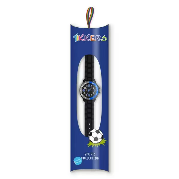 SKU-63874 / TIKKERS Kids Sports Collection Silicone Black Strap