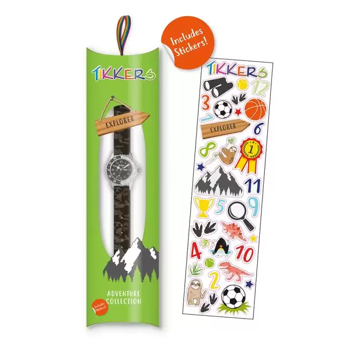 SKU-63875 / TIKKERS Kids Adventure Collection Camo Silicone Strap
