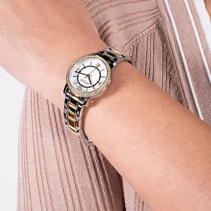 GUESS Melody Two Tone Stainless Steel Bracelet