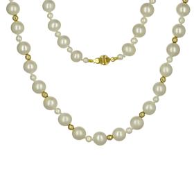 Κολιέ με Μαργαριτάρια Χρυσός Κ14 SKU-64588