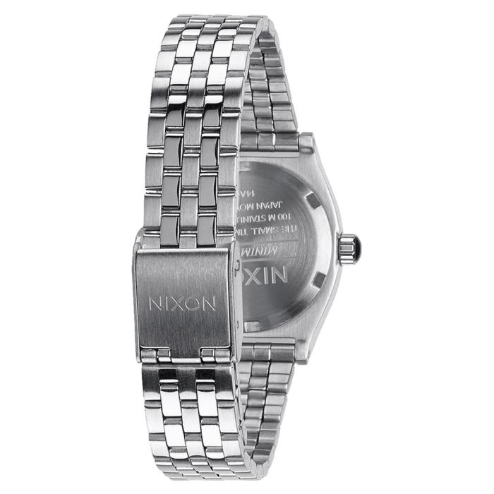 SKU-64141 / NIXON The Small Time Teller Silver Stainless Steel Bracelet