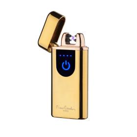 Αναπτήρας PIERRE CARDIN USB Μεταλλικός σε Χρυσό Χρώμα | MF103G SKU-64960
