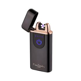 Αναπτήρας PIERRE CARDIN USB Μεταλλικός σε Μαύρο Χρώμα | MF103B SKU-64970