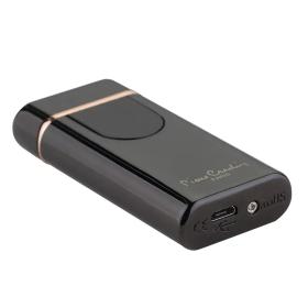 Αναπτήρας PIERRE CARDIN USB Μεταλλικός σε Μαύρο Χρώμα | MF103B SKU-64970