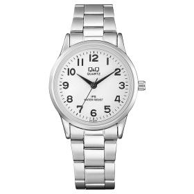 Γυναικείο Ρολόι Q&Q με Ασημί Μπρασελέ από Ανοξείδωτο Ατσάλι | C215J204Y SKU-64582