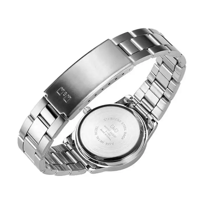 Γυναικείο Ρολόι Q&Q με Ασημί Μπρασελέ από Ανοξείδωτο Ατσάλι | C215J204Y SKU-64582