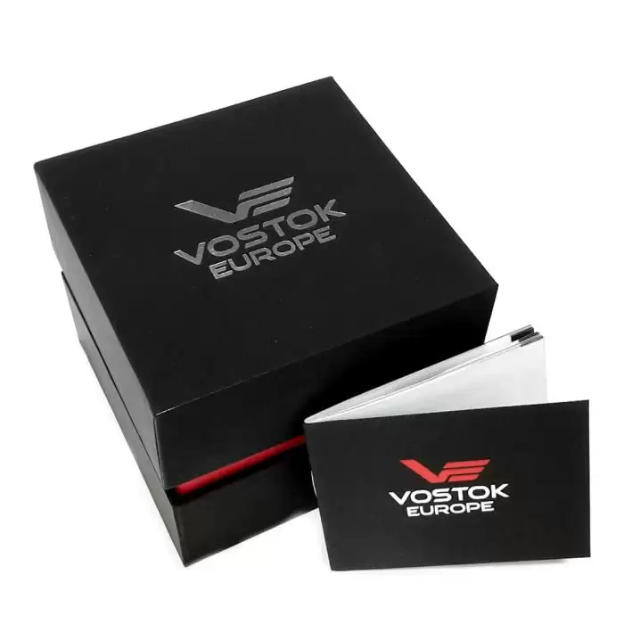 SKU-64874 / VOSTOK EUROPE Limited Editions Ceres Asteroid Black Leather Strap