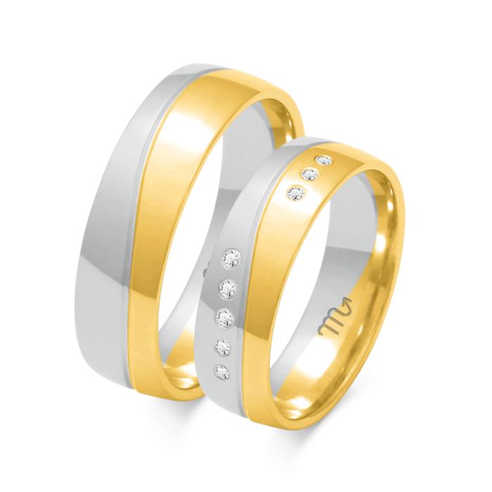 SKU-65343 / Βέρες Γάμου Jeweler Χρυσός Λευκόχρυσος, Κ8-Κ9-Κ14-Κ18