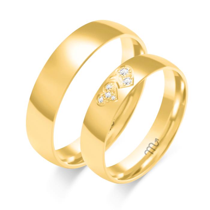 SKU-65352 / Βέρες Γάμου Jeweler Χρυσός, Κ8-Κ9-Κ14-Κ18