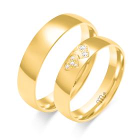 Βέρες Γάμου Jeweler Χρυσός, Κ8-Κ9-Κ14-Κ18